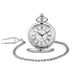 Fashion 37CM Fob Chain Smooth Steel Quartz Pocket Watch Vintage Roman Nmber Dial Pendant Fob Watch Gifts Clock