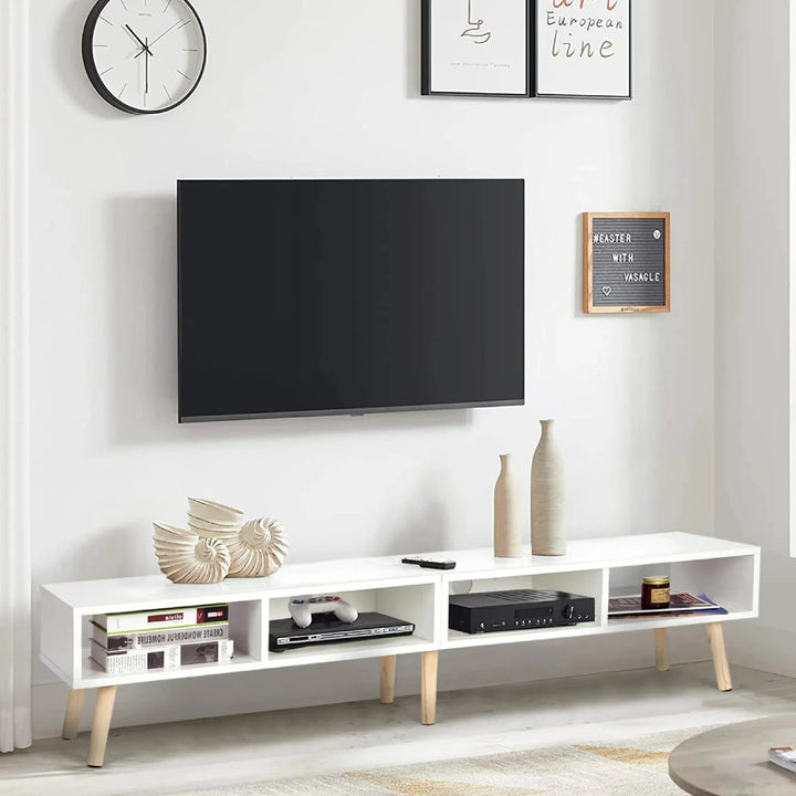 Modern TV Stand with Storage – Fits TVs up to 65