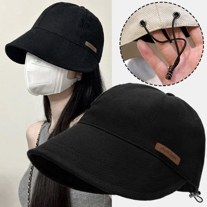 Women's Sunscreen UV Protection Hat UFP 50+ Fisherman Cap Sun Hat Portable Foldable Wide Brim Sun Bucket Hats Summer Adjustable