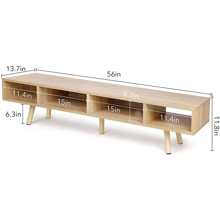 Modern TV Stand with Storage – Fits TVs up to 65