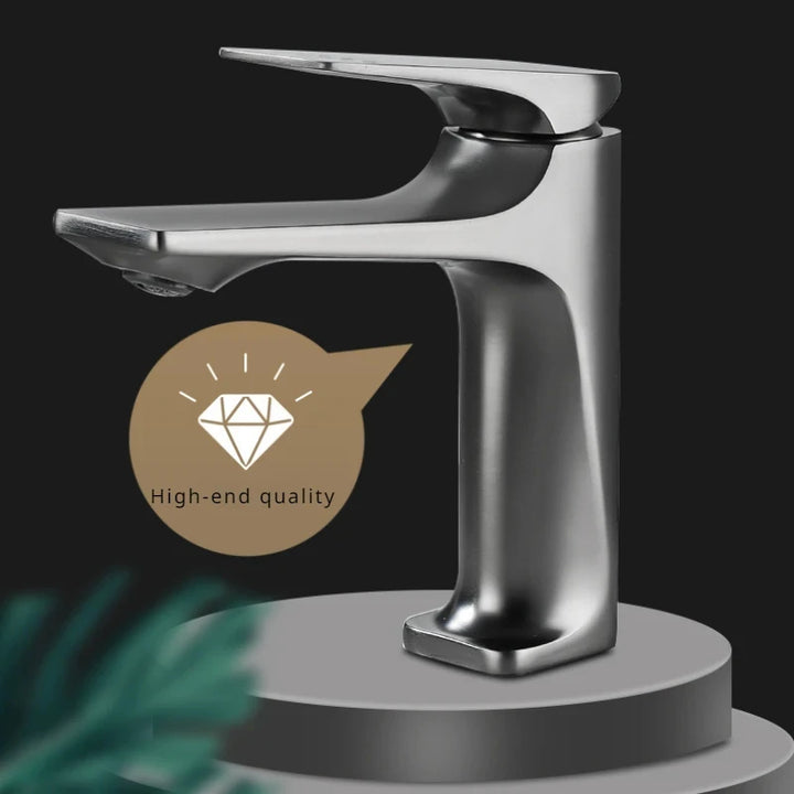 NEW High-end Bathroom Faucet Hot and Cold Sink Brass core Faucet Anti Splash Washbasin in The Bathroom Bathroom Sink Tapware Tap